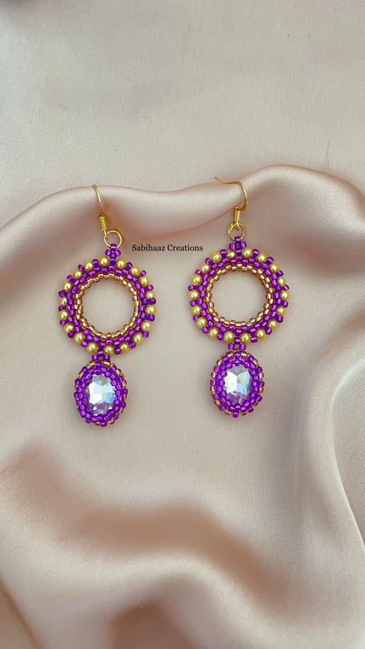 Eternal Purple Earrings 💜