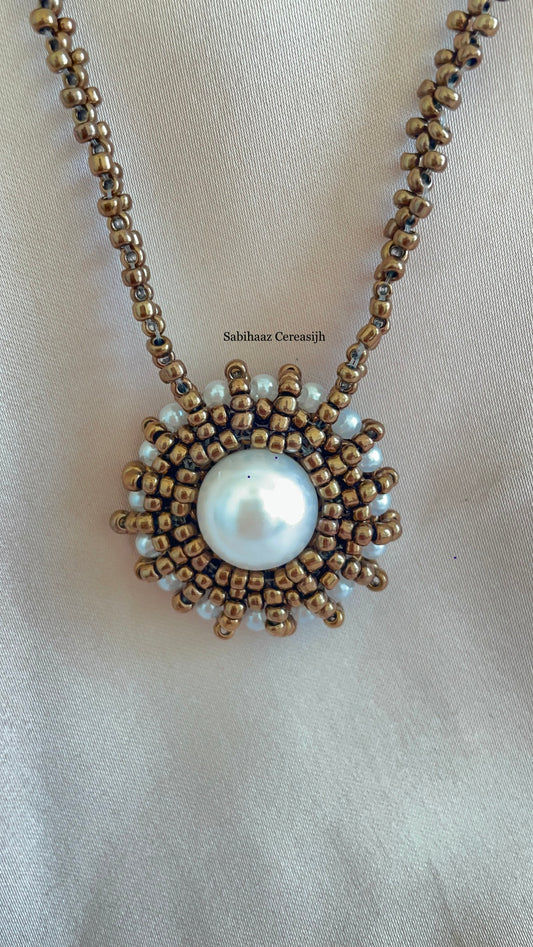 Pearl Helm Necklace